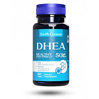 Натуральна добавка DHEA 50 mg від Earth's Creation (США), 60 капсул