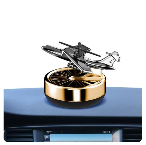 Ароматизатор на сонячній панелі "Літак A50 COXPEI" 10мл (Lemon), фото 1