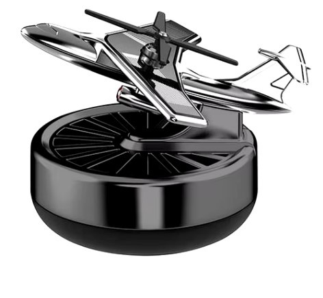 Ароматизатор на сонячній панелі "Літак A50 COXPEI" 10мл (Одеколон), фото 1