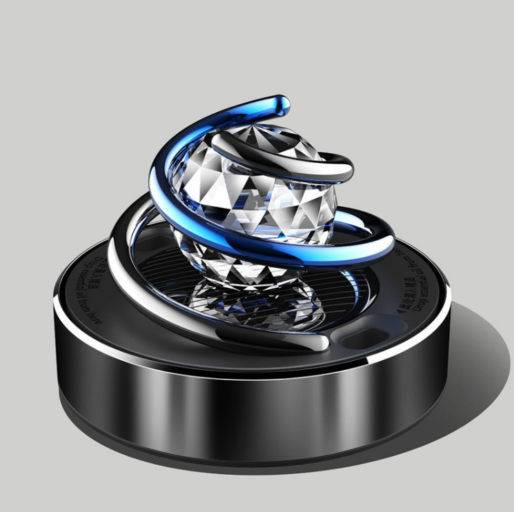 Ароматизатор на сонячній панелі "Сфера" Сільвер (Одеколон), фото 1