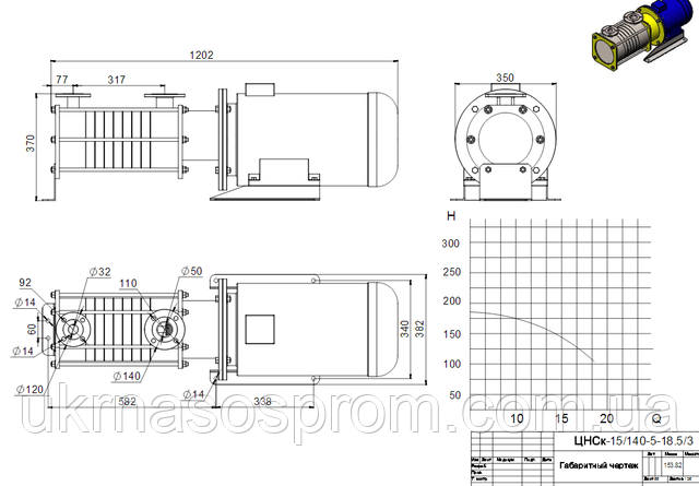 Насос ЦНСК 15-140