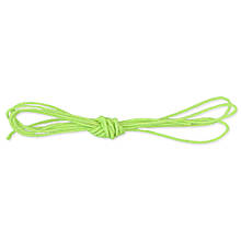 Шнур вощений 1 мм, 1 м, лайм