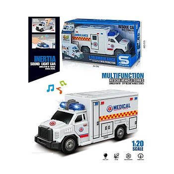 Іграшкова машина "Швидка допомога" JS165 G-Rich