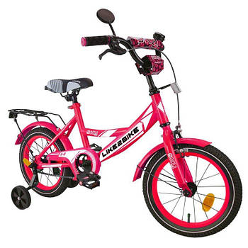 Дитячий велосипед "Sky" рожевий 241401 G-Rich