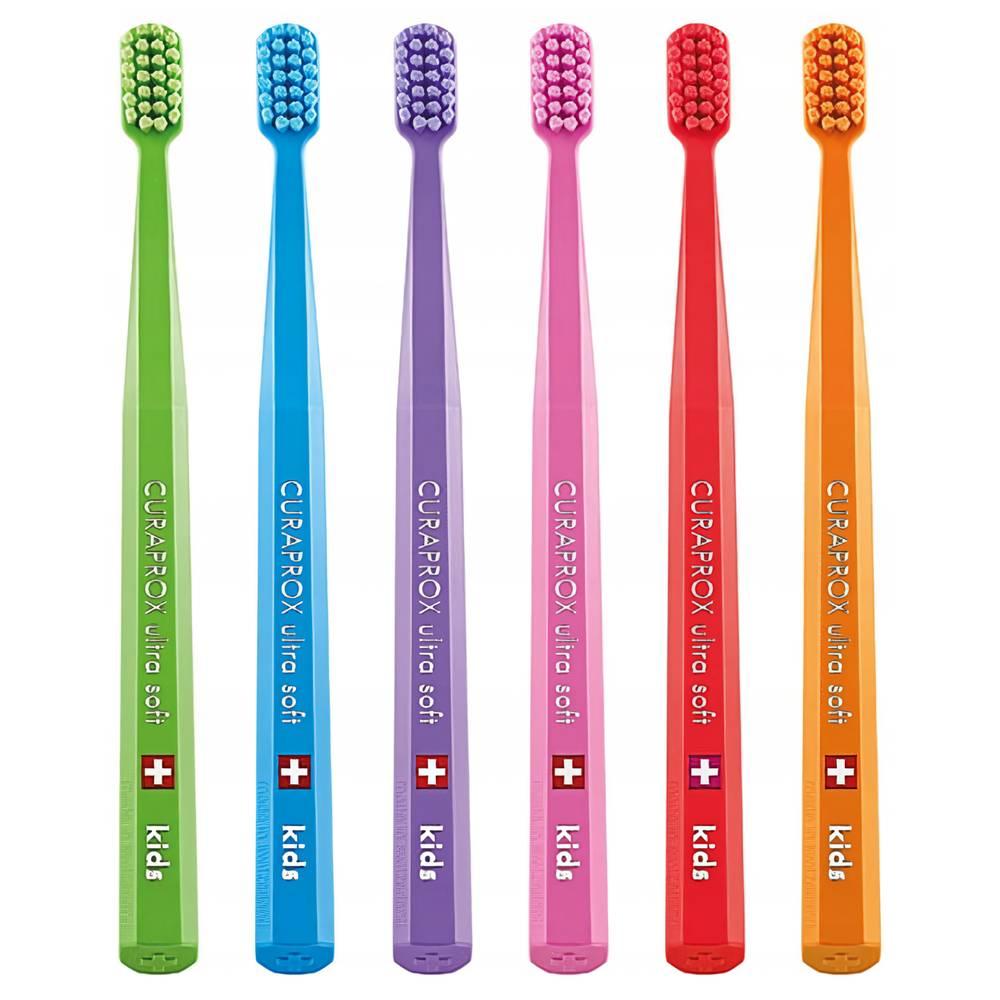 Мануальна зубна щітка CURAPROX CS 5500 Kids Ultra Soft для дітей 4-12 років 02775