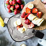 Кухонний комбайн 10в1 Hoffmans Electronics HM-1267 Соковитискач кавомолка блендер подрібнювач 1200W, фото 8