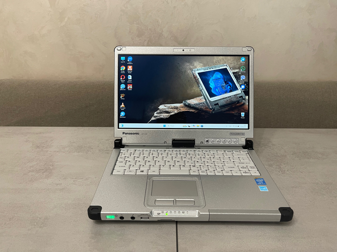 Захищений ноутбук-трансформер Panasonic Toughbook CF-C2, 12,5", i5-4300U, 16GB, 256GB SSD