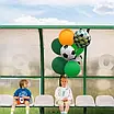PartyDeco 18" “З днем народження футбол” . Куля фольгована — В УП, фото 2