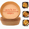 Пергаментні форми круглі 16см 100 штук в упаковці SAM-16, фото 4