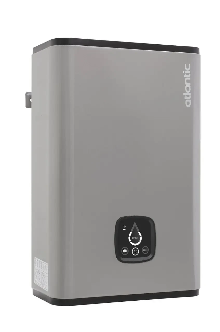 Водонагрівач Atlantic Vertigo Steatite WI-FI 50 ES-MP0402F220-S WD (2250W) silver, фото 1