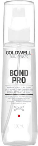 Зміцнювальна спрей-сироватка для тонкого і ламкого волосся Goldwell DSN Bond Pro, 150 мл (4021609062325), фото 1