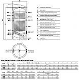 Бойлер непрямого нагріву Cordivari BOLLY 2 AP WB 200 л (3134162320006), фото 4