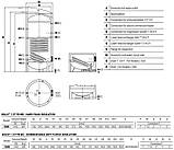 Бойлер комбінований Cordivari BOLLY 1 ST FB WC 1500 л (3103162321164), фото 4