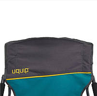 Набір Крісел Туристичних Розкладних Uquip Sandy Blue/Grey х 2 шт (244403) Кемпінгові Складні Крісла для риболовлі, фото 8