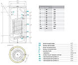 Бойлер непрямого нагріву TESY EV 2x12 S 200 60 HP, фото 2