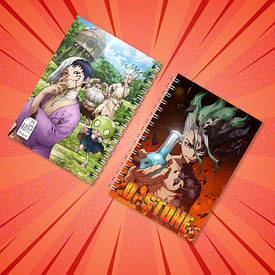 Блокноти на пружині Dr. Stone