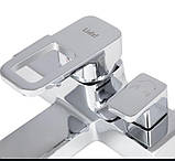 Змішувач для ванни Wawel 006, Chrome (k35) з душовим гарнітуром LDWAW006CRM45388 Lidz, фото 3