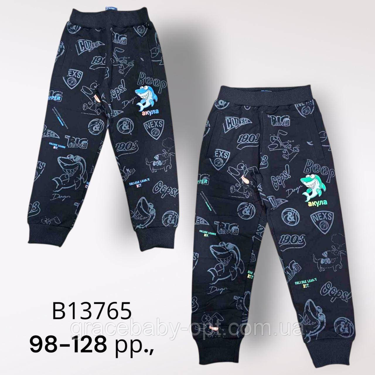 Спортивні штани для хлопчиків оптом, Grace, 98-128 см, No B13765, фото 1