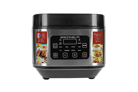 Мультиварка пароварка MC-38SB Grunhelm 5 л з функцією мультиповар для приготування страв, фото 1