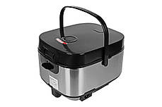 Мультиварка пароварка MC-38SB Grunhelm 5 л з функцією мультиповар для приготування страв, фото 3