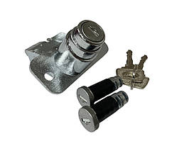 Замок багажника ВАЗ 2108-09 із личинками FLAGMUS (Хром)