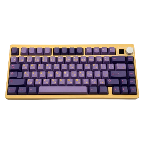 Основа для клавіатури QwertyKeys QK75N E-Yellow