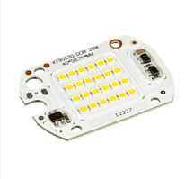 Потужний світлодіод 20W 220V для прожектора, матричний, COB