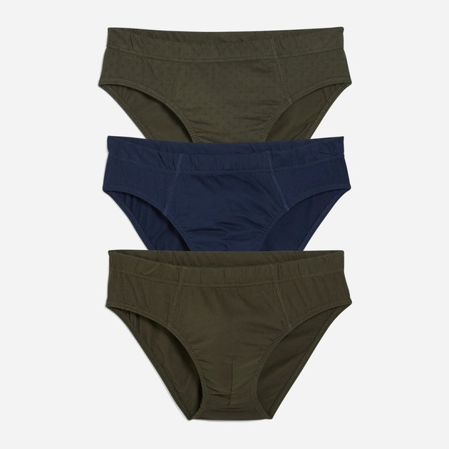 Набір труси сліп C&A з 3 штук, розмір S, колір синій, хакі