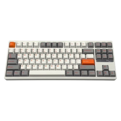 Клавіатура бездротова Evoworks Evo80 Spark White