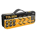 Комплект міні-плоскогубців 6 предметів Ерго рукоятки Tolsen, фото 2