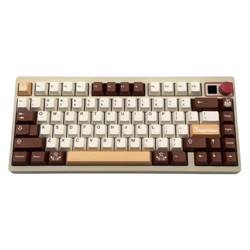 Основа для клавіатури QwertyKeys QK75N Retro White