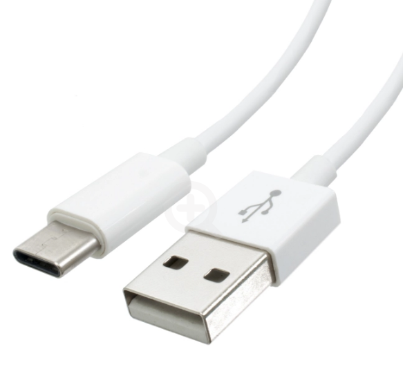 Кабель Type-C — USB Borofone BX66, силіконовий білий, 5 А, 1 м