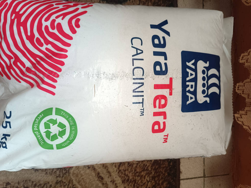 Нітрат Кальцію (YARA TERA CALCINIT) Кальциніт 25кг - фото покупців 1