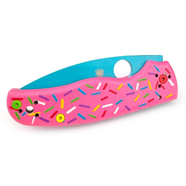 Ніж Spyderco Shaman C229 Donut Pink