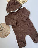 Комбінезон для новонародженого (тканина тедді бараш), фото 5