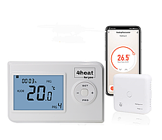 Бездротовий WIFi терморегулятор для котла  4HEAT WT-02