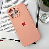 Чохол для смартфона Silicone Full Case AA Camera Protect for Apple iPhone 16 Pro Max 37,Grapefruit, фото 7