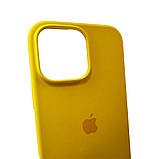 Чохол для смартфона Silicone Full Case AA Open Cam for Apple iPhone 16 Pro 56,Sunny Yellow, фото 4
