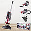 Контейнерний ручний пилосос Hoffmans HM-8803 без мішка Вертикальний пилосос 1800W для сухого прибирання Червоний, фото 10