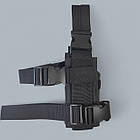 Стегнова універсальна кобура Amomax  чорна, фото 2