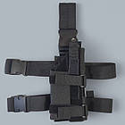 Стегнова універсальна кобура Amomax  чорна, фото 7