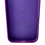 Чохол для смартфона Silicone Full Case AA Open Cam for Apple iPhone 16 Pro Max 19,Purple, фото 3