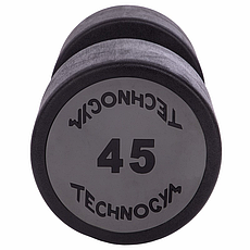 Гантель цілісна професійна Technogym 45 кг, фото 5