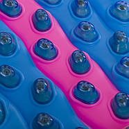 Без пакування - Обруч для схуднення масажний розбірний Хула Хуп MAGNETIC JS-6008 8 секцій рожевий-синій, фото 6