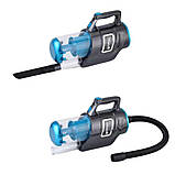 Вертикальний контейнерний пилосос Hoffmans HM-8803 Пилосос без мішка з телескопічною ручкою 1800W Синій, фото 3