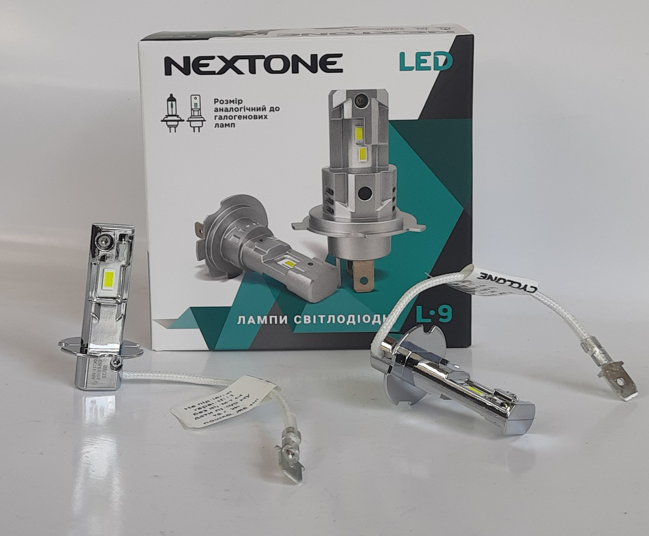 Лампи LED H3 L9 Nextone Cyclone 6000 Lm 6000 K 20W, фото 1