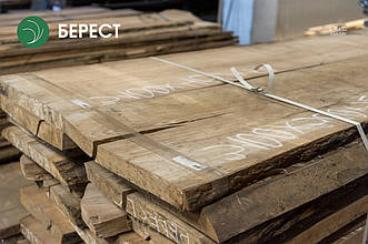 Дошка необрізна береста (в’яза, ільма) 52 мм, 1 ґатунок