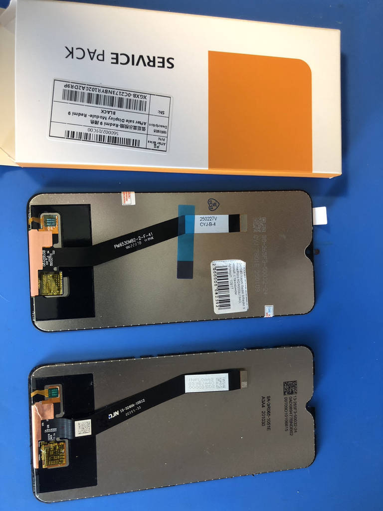 Дисплей Xiaomi Redmi 9 (M2004J19G, M2004J19C) + чорний сенсор, Service Pack Original | модуль - фото покупців 1