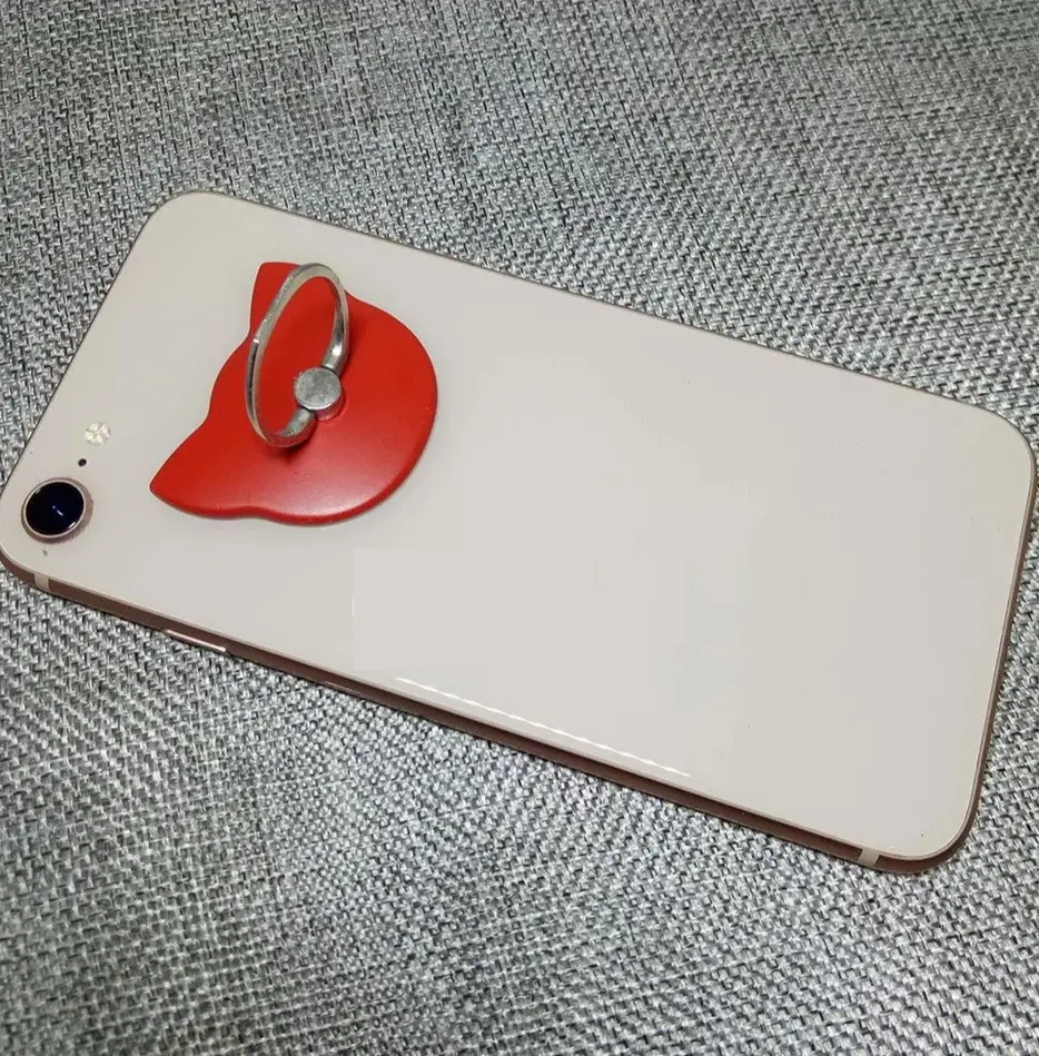 Попсокет тримач для телефону у формі кішки кішка червоний колір PopSocket, фото 1