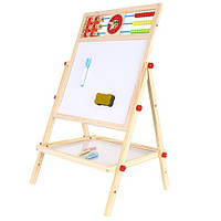 Двостороння дерев'яна дошка Kruzzel